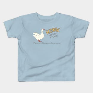 HONK Springs Eternal - Endangered Breed Preservation Kids T-Shirt